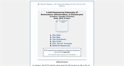 Desktop Screenshot of objectivehappiness.com